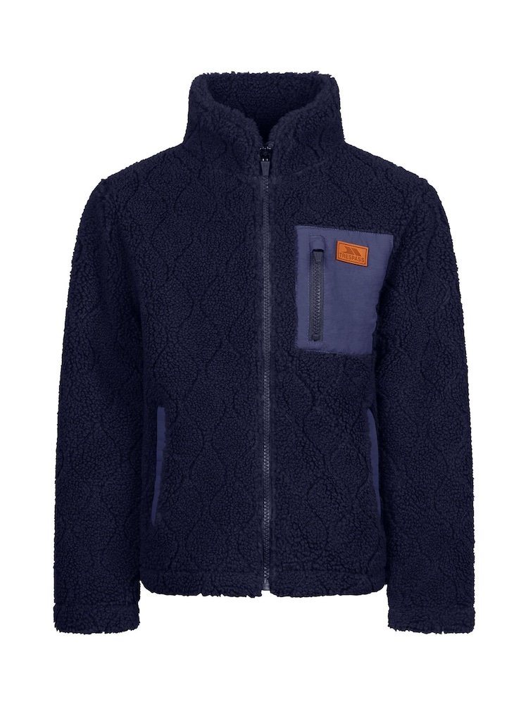 Trespass Blue Southford Kids Unisex Fleece - Image 1 of 2