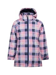 Trespass Pink Orland Printed Rain Jacket - Image 1 of 2