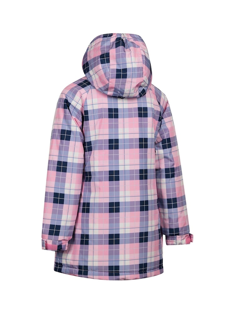 Trespass Pink Orland Printed Rain Jacket - Image 2 of 2