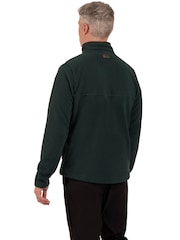 Trespass Green Huntar 1/4 Zip Fleece - Image 2 of 6