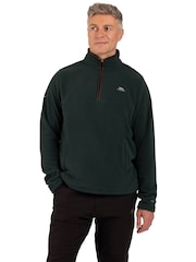 Trespass Green Huntar 1/4 Zip Fleece - Image 3 of 6