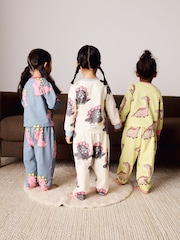 Vert/Bleu - Lot de 3 pyjamas de jogging (9 mois-12 ans) - Image 3 de 3