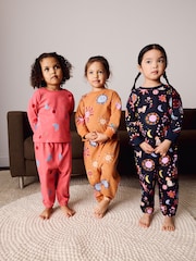 Bleu/Orange - Lot de 3 pyjamas de jogging (9 mois-12 ans) - Image 1 de 6