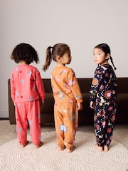 Bleu/Orange - Lot de 3 pyjamas de jogging (9 mois-12 ans) - Image 2 de 6