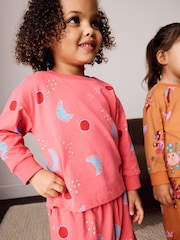 Bleu/Orange - Lot de 3 pyjamas de jogging (9 mois-12 ans) - Image 4 de 6