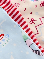 Cream/ Bleu - Lot de 3 pyjamas de jogging (9 mois-12 ans) - Image 5 de 6