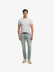 Superdry White Essential SD & Co Logo Embroidered T-Shirt - Image 2 of 6