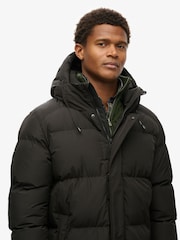 Superdry 후드 스포츠 퍼퍼 코트 - 7의 이미지 4