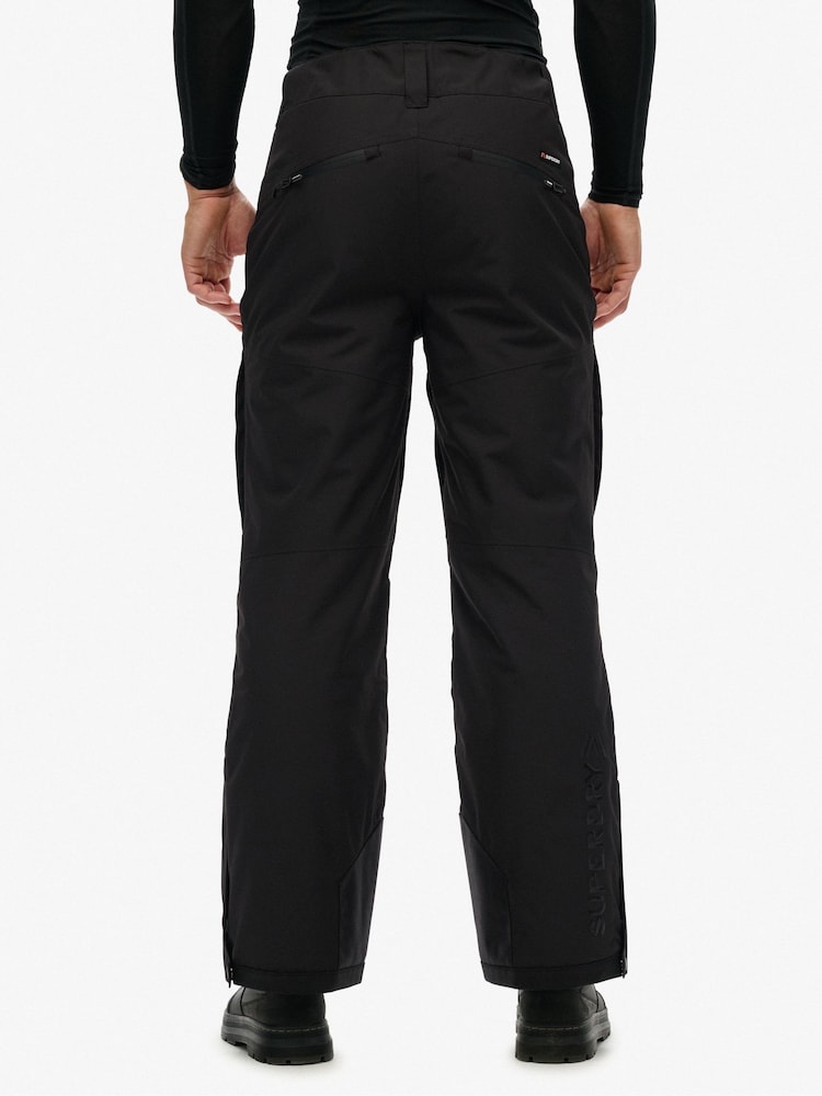 Superdry Black Ski Shell Trousers - Image 2 of 8