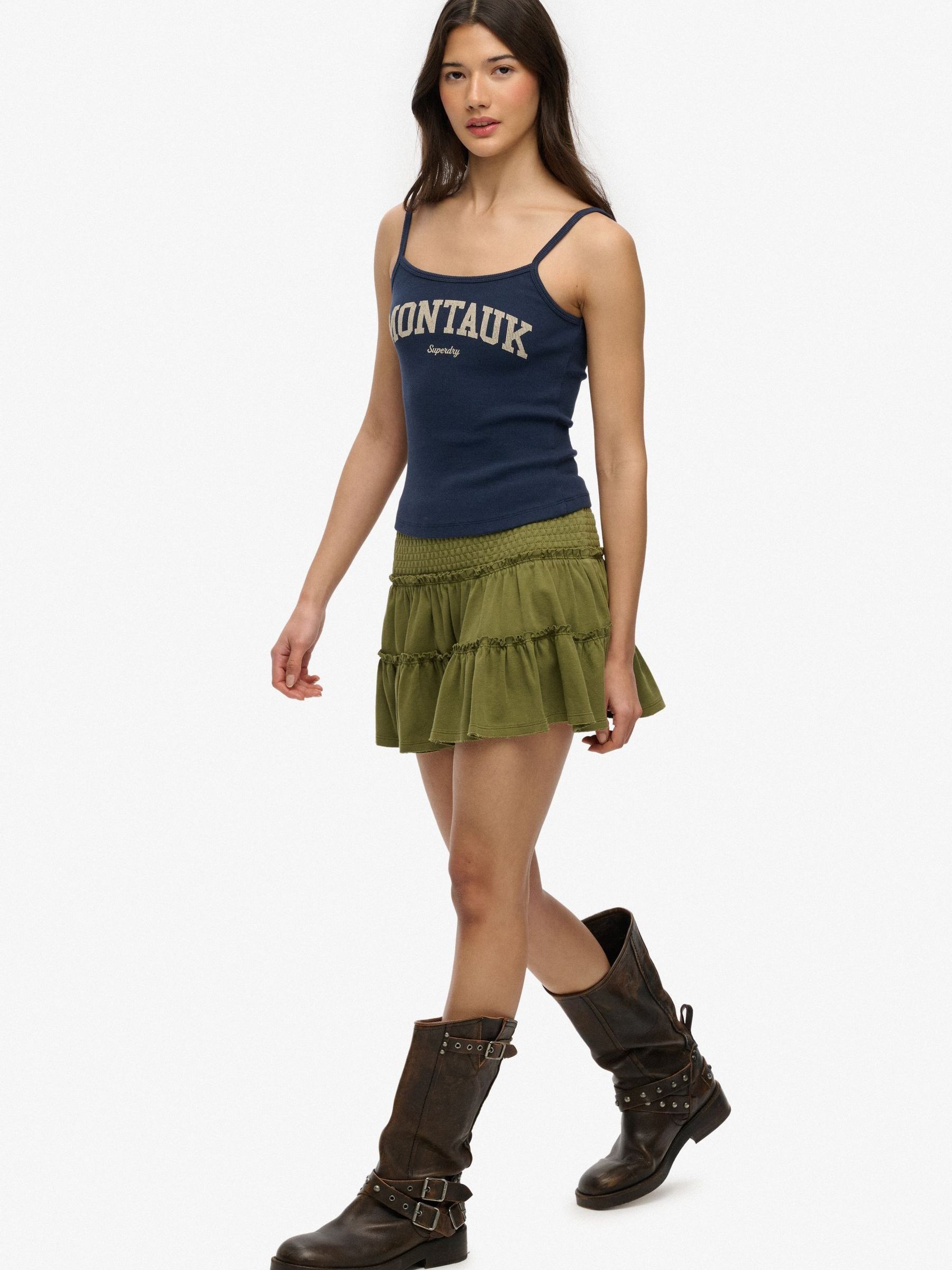 Buy Superdry Green Mini Skirt from Next USA