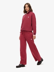 Superdry Blue Athletic Essential Boyfriend Joggers - Image 3 of 7