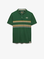 سپر ڈری ونٹیج سٹرائپ جرسی پولو شرٹ - تصویر 6 از 7