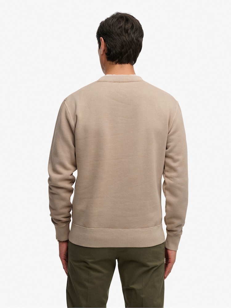 Superdry Micro Logo Crew Neck Jumpers - 8의 이미지 2