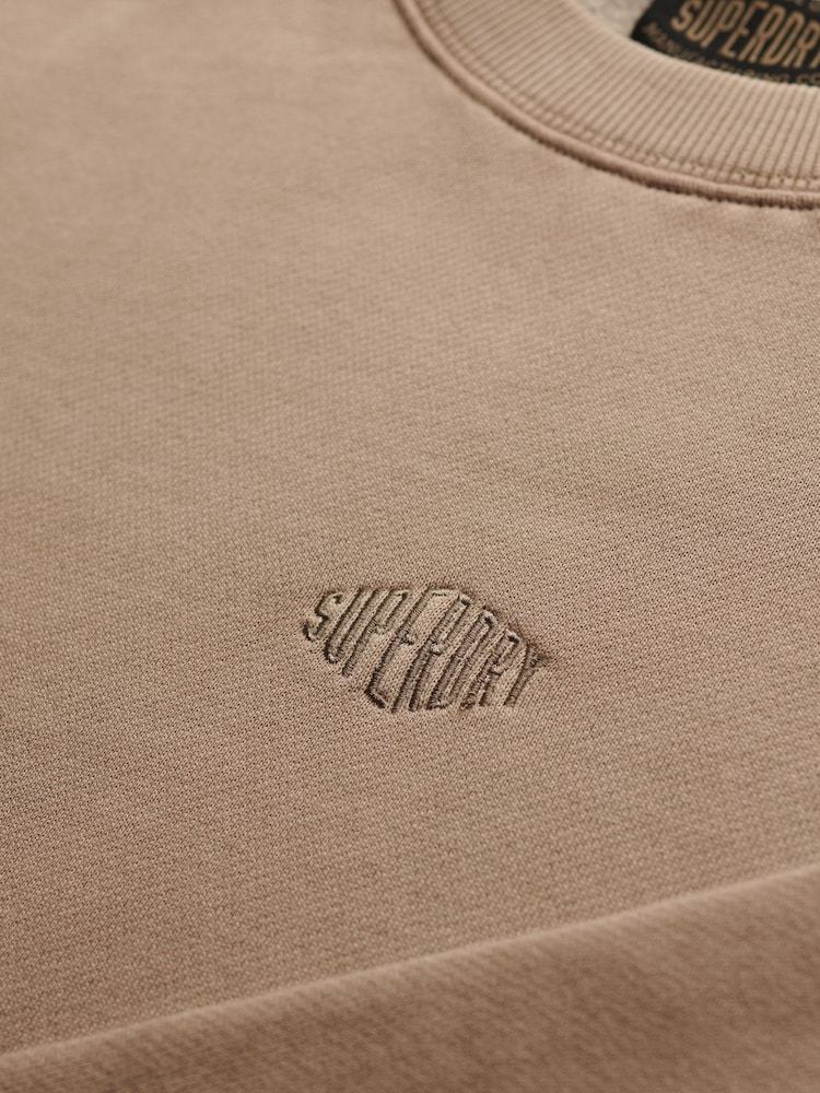 Superdry Micro Logo Crew Neck Jumpers - 8의 이미지 8