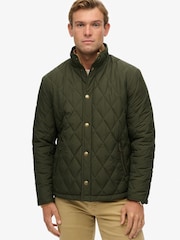 Grønn - Superdry Quilted Estate Country Jakke - Bilde 4 av 6