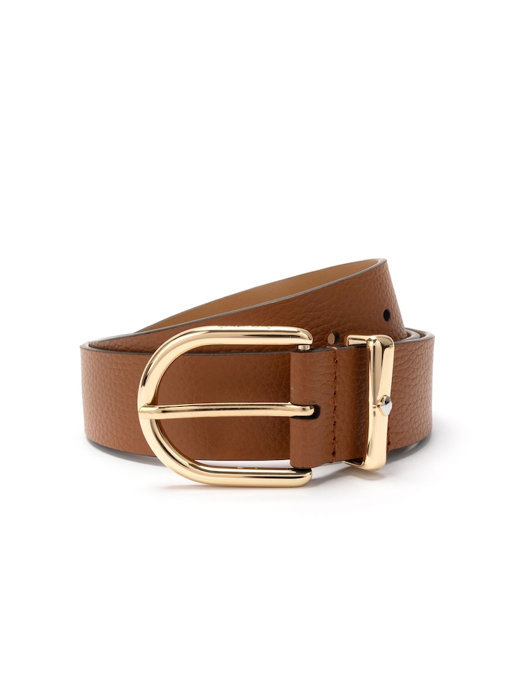 Kate Spade Brown 35Mm 2-Tone Molten Loop Belt - Image 1 of 4