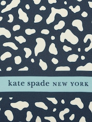 Kate Spade New York Abstract Blocks Silk Blue Bandana - Image 4 of 4