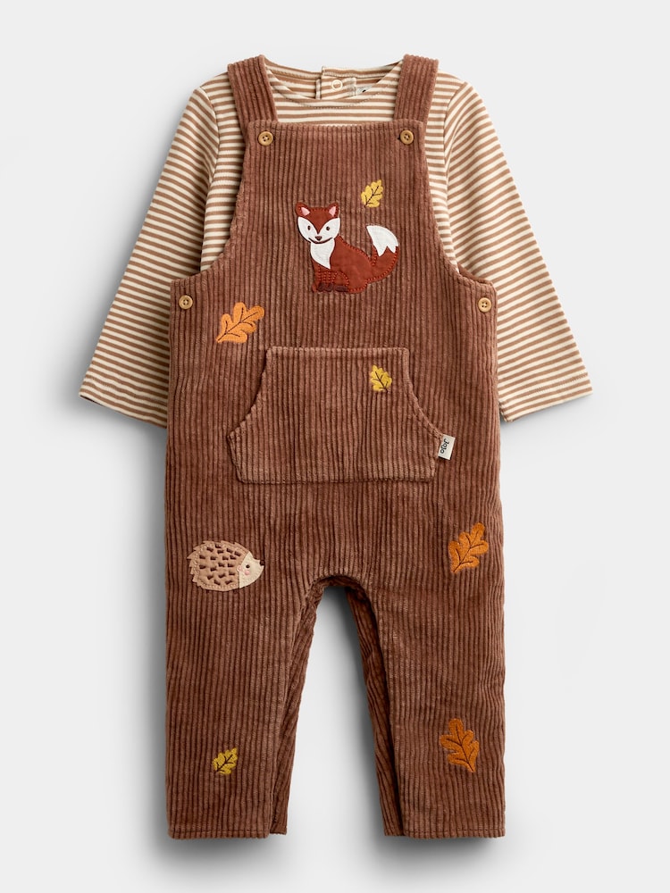 Jojo Maman Bébé Vezeni treger pantalone & Set Bodija - Slika 1 od 6 Jojo Maman Bébé Vezeni treger pantalone & Set Bodija - Slika 1 od 6