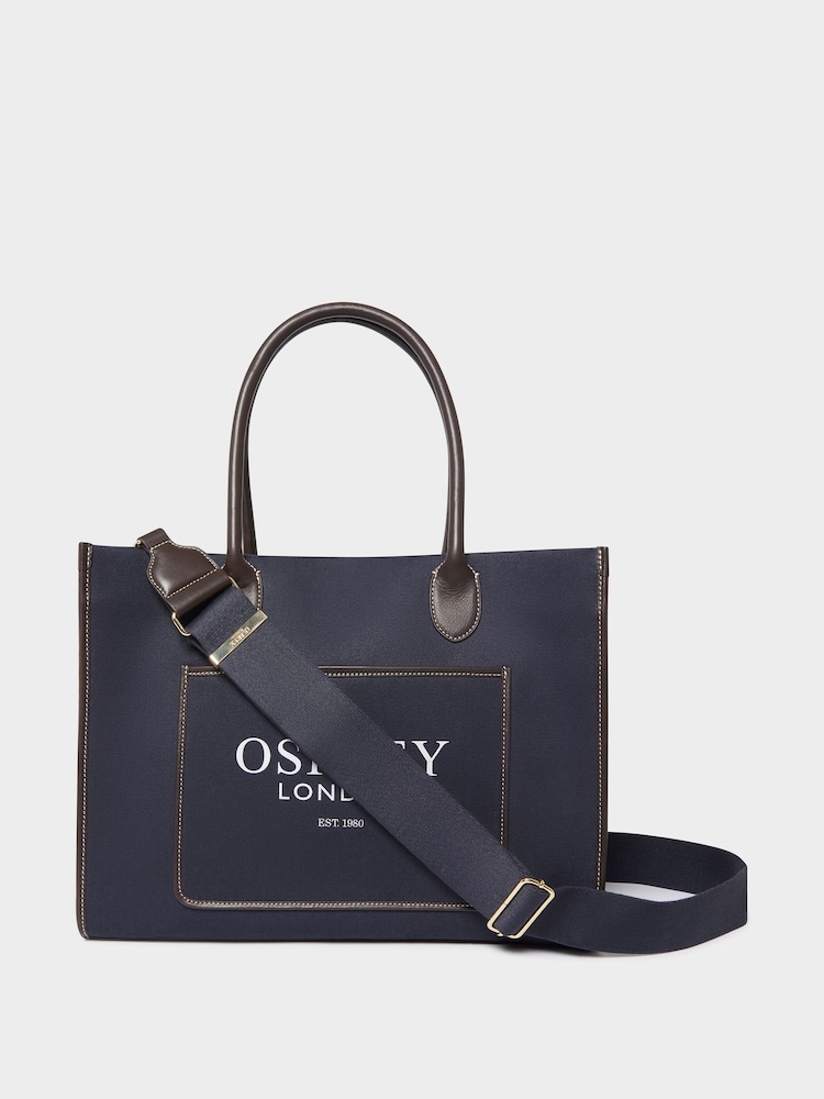 Osprey London Blue The Great Gaddesden Canvas Tote Bag - Image 2 of 6