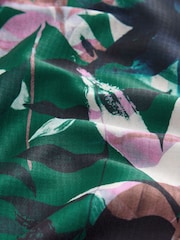 Laura Ashley Green Alderwick Satin Pyjamas Set - Image 4 of 5