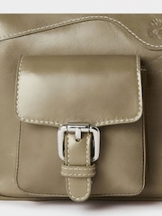 Neutralna boja - Osprey London The Cali Leather Shoulder Bag - Slika 4 od 6