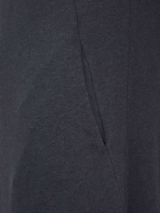 Celtic & Co. Linen/Cotton Button Back Blue Dress - Image 7 of 7