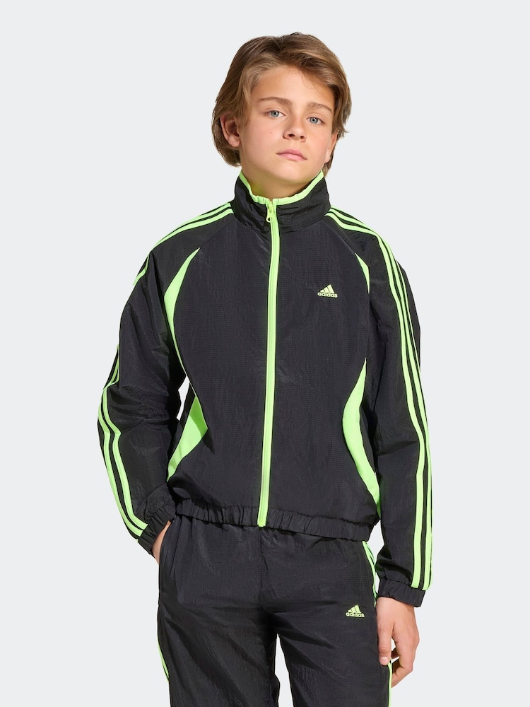 adidas Originals Black Teamgeist Track Top - Image 1 of 6 adidas Originals Black Teamgeist Track Top - Image 1 of 6