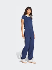 adidas Originals Blue Polo Shirt - Image 3 of 6