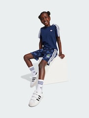 adidas Originals Blue adidas Originals X Minecraft Short T-Shirt Set - Image 2 of 4
