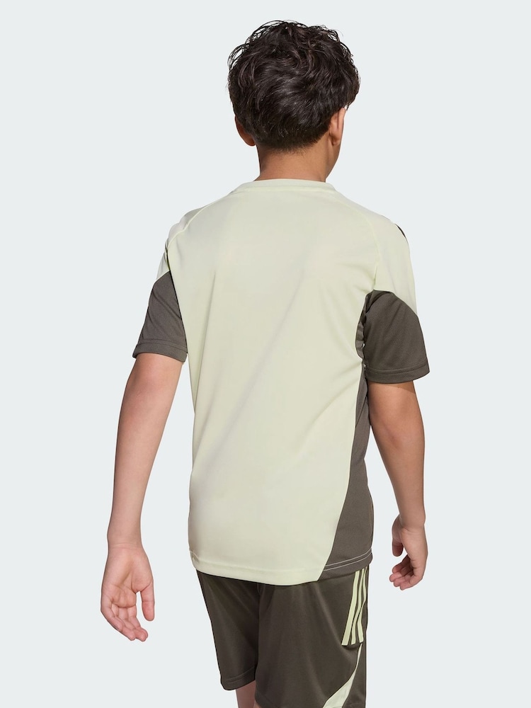 adidas Green Real Madrid Tiro Competition Training Jersey - Image 2 of 7