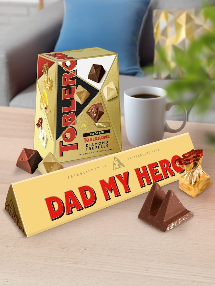 Cadbury Toblerone Dad My Hero Bar and Truffle Bundle - Image 1 of 2