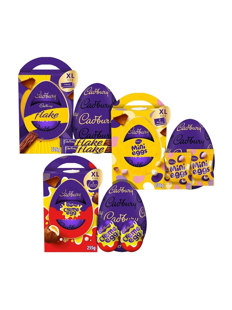 Cadbury Luxury Chocolate Easter Egg Bundle Of Three - Image 2 of 2 Cadbury Luxury Chocolate Easter Egg Bundle Of Three - Image 2 of 2