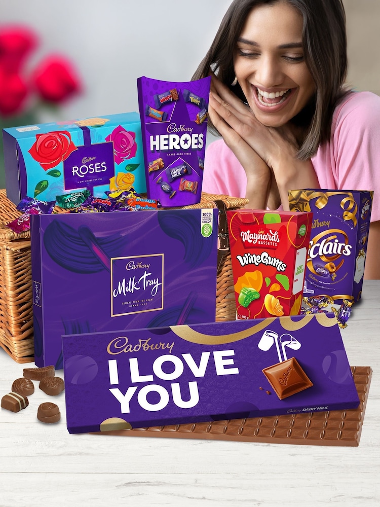 Cadbury Ultimate I Love You Chocolate Basket - Image 1 of 3