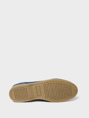 Crew Clothing Blue Aubry Deck Shoes - Image 4 of 4