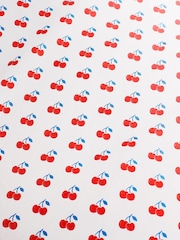 Copenhagen Home White Cherries Duvet Cover Set - Image 4 of 4