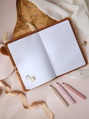 Brown Hamish the Highland Cow A5 Lockable Notebook - Image 2 of 5