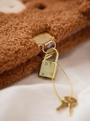 Brown Hamish the Highland Cow A5 Lockable Notebook - Image 3 of 5