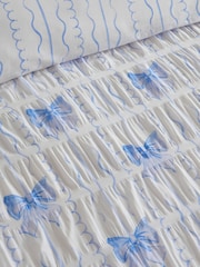 Copenhagen Home Blue Pretty Bows Duvet Cover Set - Image 3 of 3