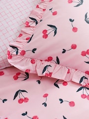 Copenhagen Home Pink Sweet Cherries Duvet Cover Set - Image 3 of 4