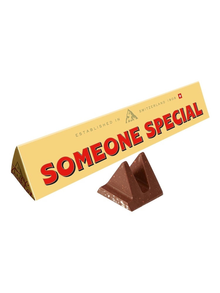 Toblerone Someone Special Milk Chocolate Bar 340g - Image 1 of 3 Toblerone Someone Special Milk Chocolate Bar 340g - Image 1 of 3