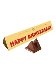 Toblerone Happy Anniversary Milk Chocolate Bar 340g - Image 1 of 3