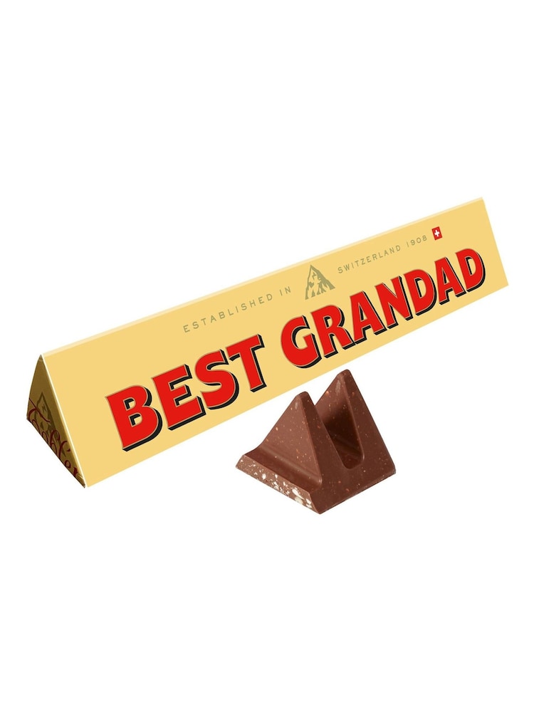 Toblerone Best Grandad Milk Chocolate Bar 340g - Image 1 of 3