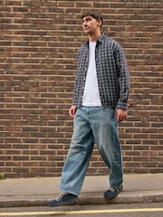 Light Blue Balloon Fit Jeans - Image 1 of 6