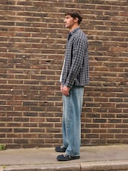 Light Blue Balloon Fit Jeans - Image 2 of 6