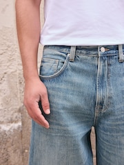 Light Blue Balloon Fit Jeans - Image 5 of 6