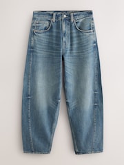 Light Blue Balloon Fit Jeans - Image 7 of 9