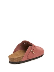 Celtic & Co. Orange Stud Strap Clogs - Image 4 of 7