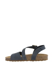 Celtic & Co. Aysmetric Strap Blue Sandals - Image 2 of 7