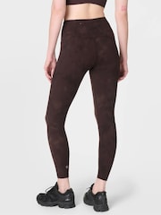 Sweaty Betty Brown 7/8 Length Power Workout Leggings - Image 3 of 9