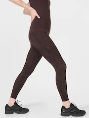 Sweaty Betty Brown 7/8 Length Power Workout Leggings - Image 5 of 9